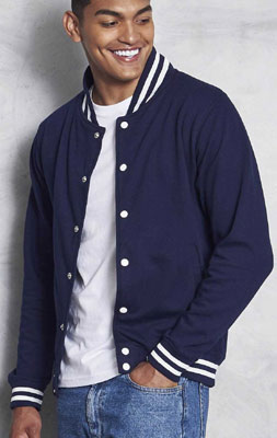 Felpa College Jacket AWDis